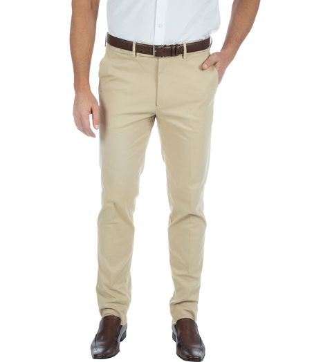 Calca-De-Sarja-Masculina-Strecht-Bege