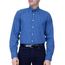 Camisa-Social-Masculina-Manga-Longa-Azul