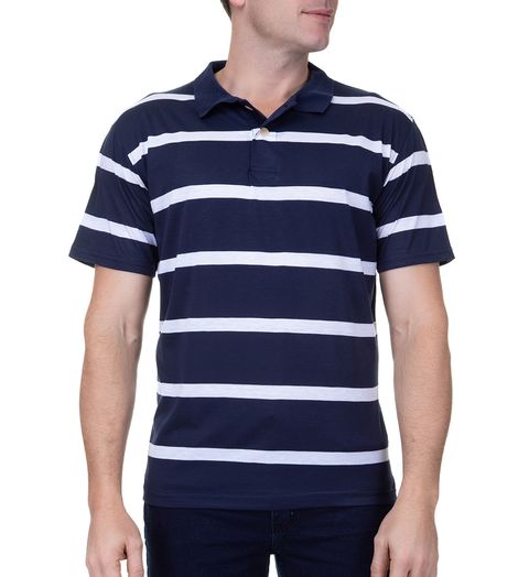 Camisa-Polo-Masculina-Azul-Marinho
