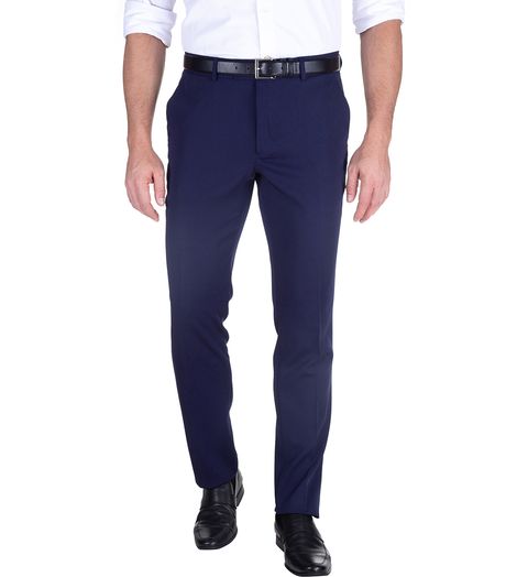 Calca-Social-Gabardine-Nova-Slim-Azul-Marinho