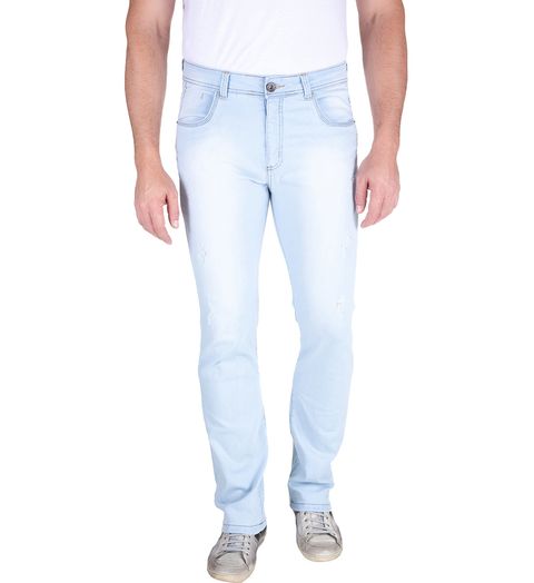 Calca-Jeans-Com-Lavagem-E-Puido-Elastano-Azul-Claro