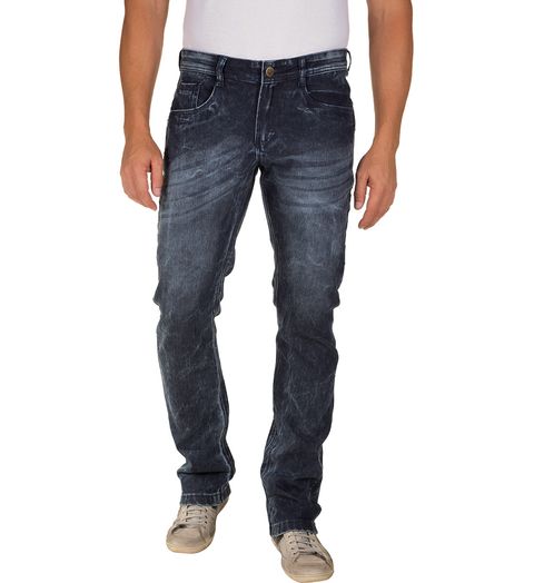 Calca-Jeans-Masculina-Azul-Escuro-Texturizada