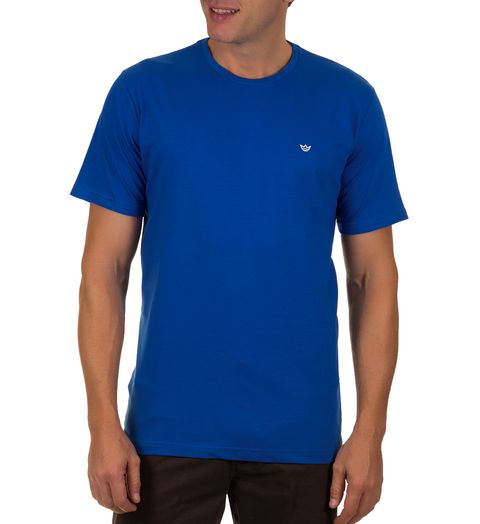 Camiseta-Masculina-Azul-Escuro-Lisa